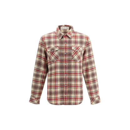 God's True Cashmere Multicolor Cashmere Pattern Shirt