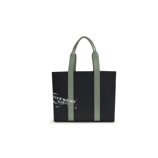 Givenchy Black Cotton Shoulder Bag