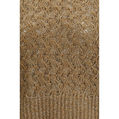 Brunello Cucinelli Beige Silk Sweatshirt