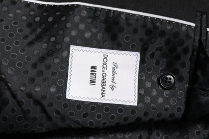 Dolce & Gabbana Dark Gray MARTINI Single Breasted Jacket